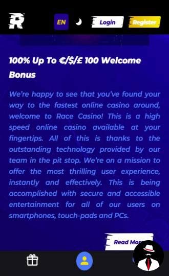 Race Casino Review & Ratings .